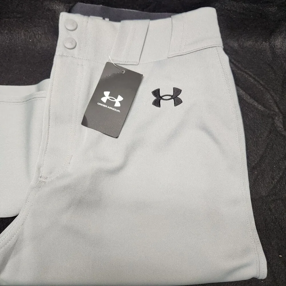 Under Armour Utility Tapered Fit Adult Men's Baseball Pants 1374374 Grey